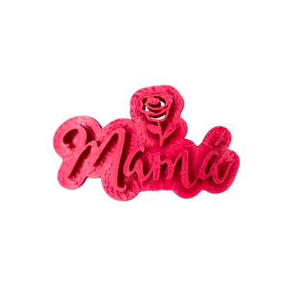 Sello Plástico Mamá-Rosa