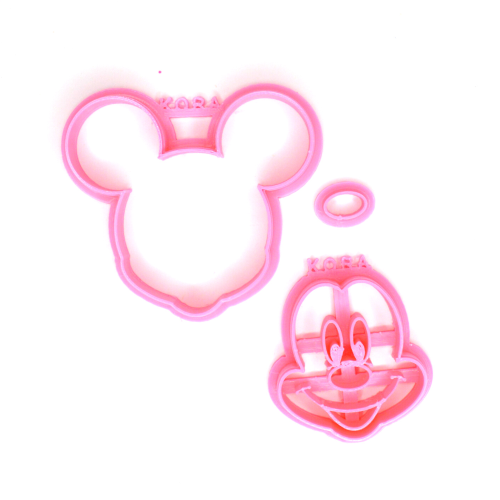 Cortador Plástico Cara Mickey