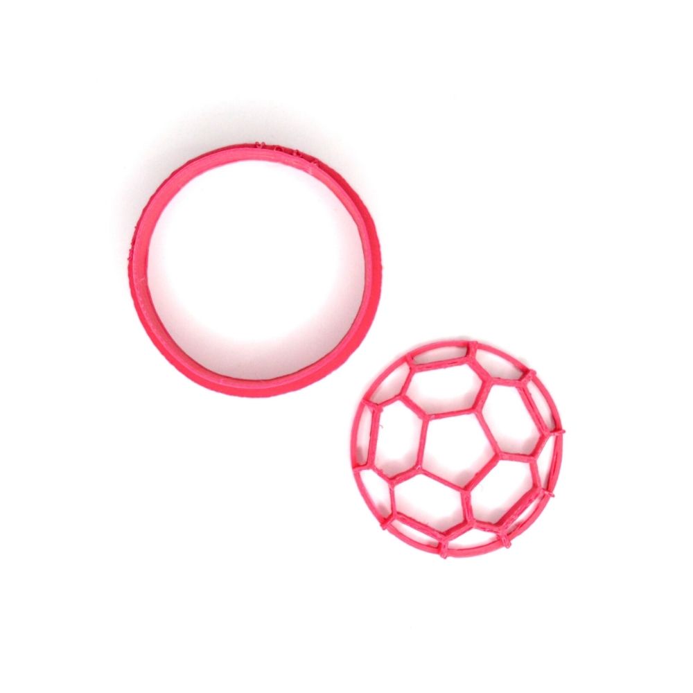 Cortador Plástico Balón de Fútbol