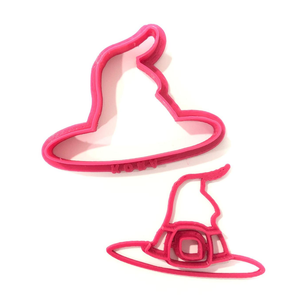 Cortador Plástico Sombrero de Bruja Pequeño
