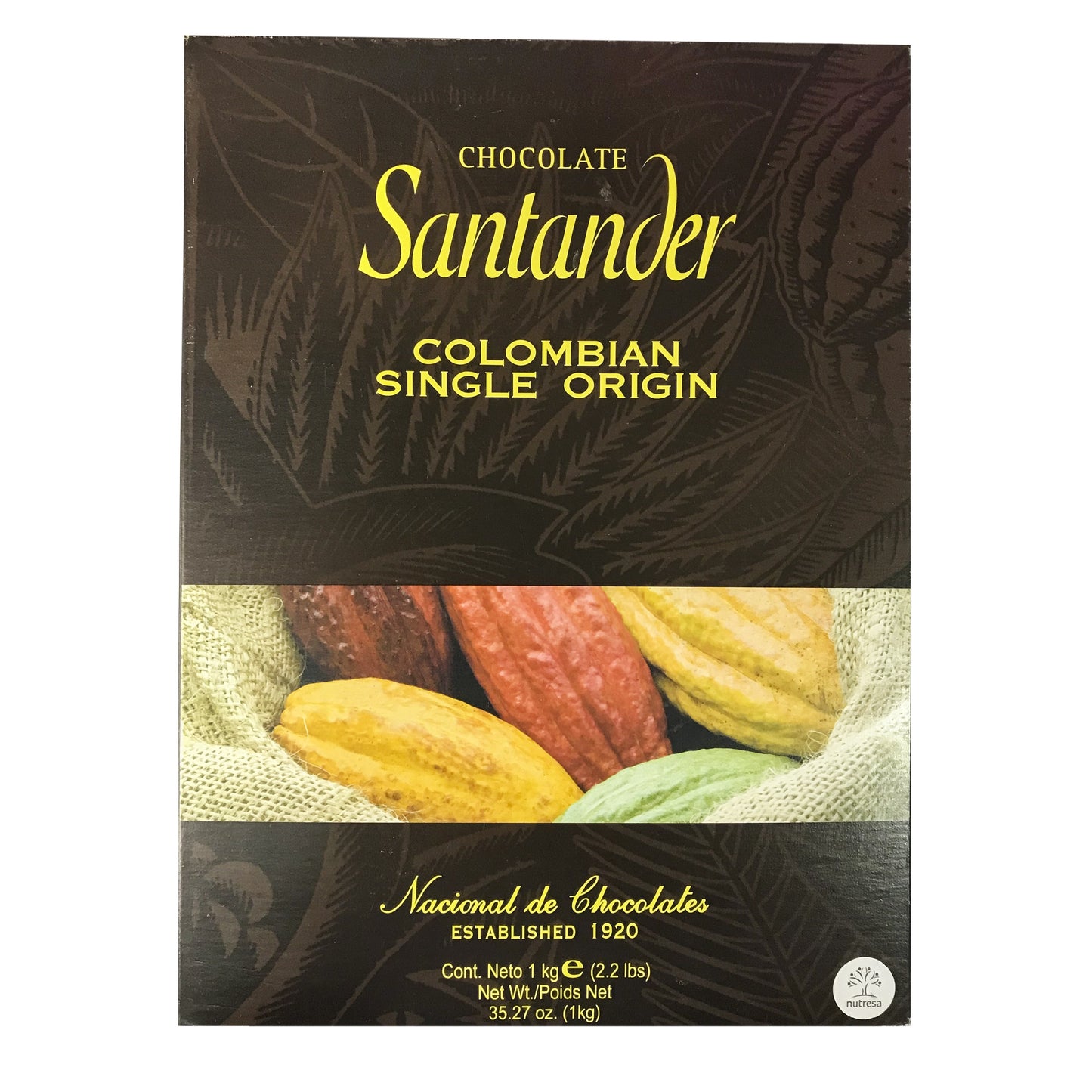 Chocolate Santander 65% X1Kg