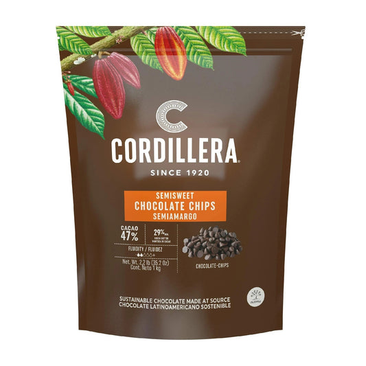 Chips De Chocolate Semiamargo Cordillera 47% x1Kg