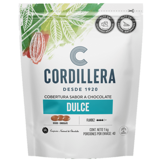 Cobertura Dulce Moneda Cordillera x1Kg