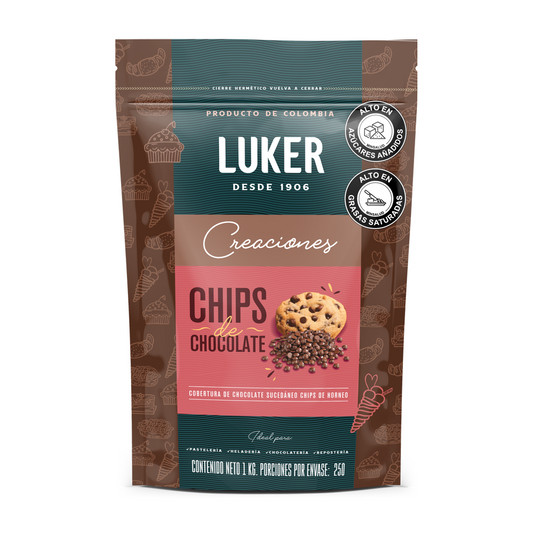 Chips De Horneo Negro Luker X1kg