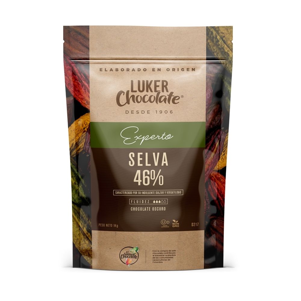 Chocolate Luker Selva 46% X1Kg