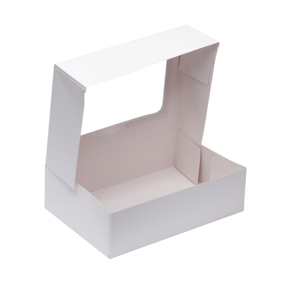 Caja Rectangular con Ventana (30x21x9cm) x1und