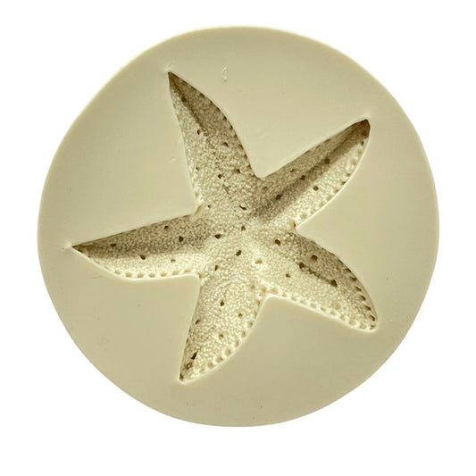 Molde Silicona Estrella de Mar Grande