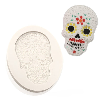 Molde Silicona Calavera Catrina