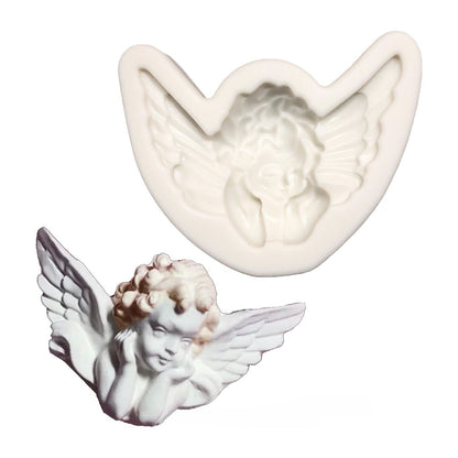 Molde Silicona Ángel Mediano