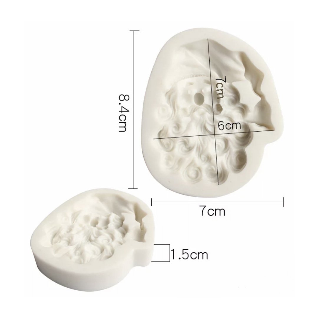Molde Silicona Papá Noel