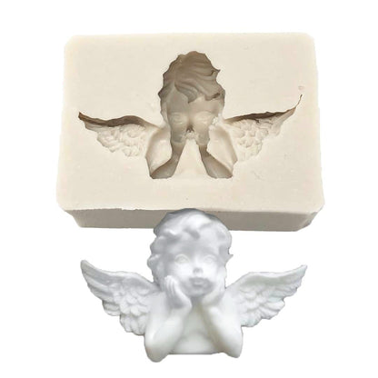 Molde Silicona Ángel Perfecto Pequeño