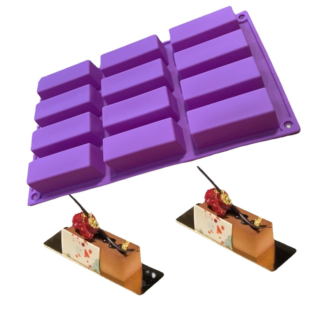 MOLDE SILICONA RECTANGULAR 80 G - Comprar en QuimiCat