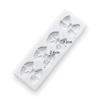 Molde Silicona Lazos x4cav