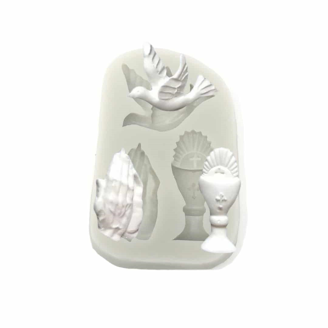 Molde Silicona Primera Comunión x3cav