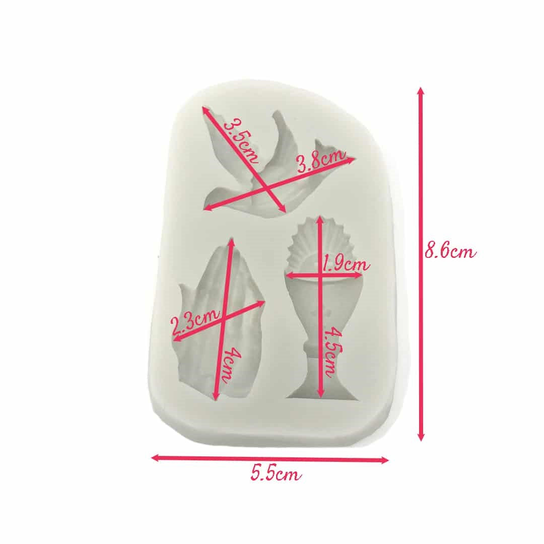 Molde Silicona Primera Comunión x3cav