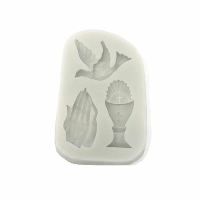 Molde Silicona Primera Comunión x3cav