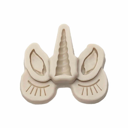 Molde Silicona Unicornio Mini