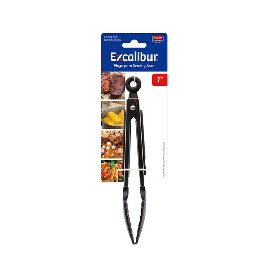 Pinza para servir y Asar 7" (20 cm) Excalibur