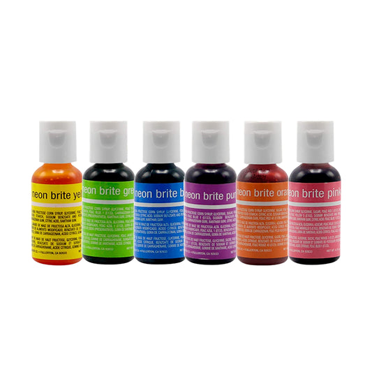 Colorantes en Gel Neón Chefmaster x20gr