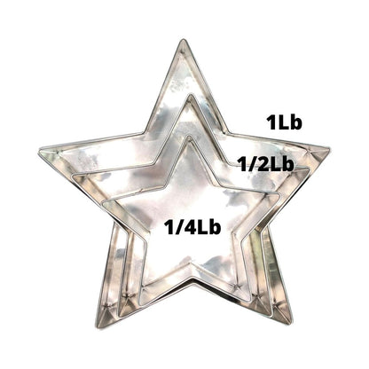 Molde Aluminio Estrella 1 Lb