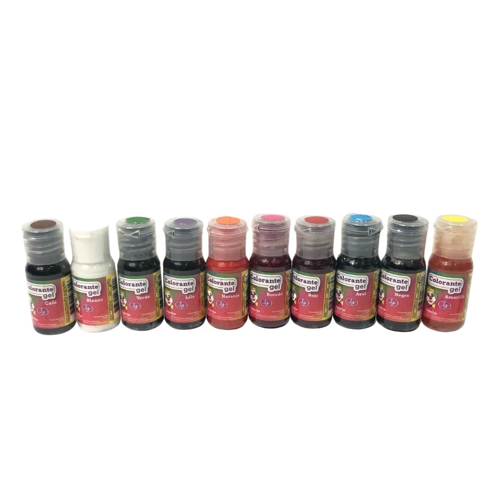 Colorantes En Gel JG x13ml